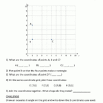 Coordinate Worksheets In Translations Of Shapes Worksheet Answers