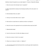 Cosmos Episode 1 Also Cosmos Episode 12 Worksheet Answers