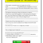 Cosmos Episode 10 The Electric Boy Worksheet 2014  Conceptual Also Cosmos Episode 12 Worksheet Answers