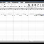 Costing Spreadsheet   Calculate Profit Per Product Or Service ... Intended For Cost Analysis Spreadsheet Template