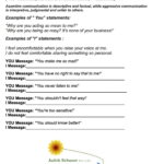 Couples Therapy Exercises Worksheets  Briefencounters In Couples Therapy Worksheets