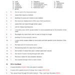 Cp Physics  Brookwood High School Inside Waves Review Worksheet Answer Key