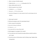 Cracking The Code Video Questions Inside Cracking The Code Of Life Worksheet Answers