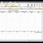 Create A Bookkeeping Spreadsheet Using Microsoft Excel   Part 2 ... With Regard To Sole Trader Accounts Spreadsheet