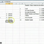 Create A Simple Balance Sheet   Youtube Within How To Create A Simple Excel Spreadsheet