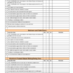 Creating A Home Inspection Checklist Using Microsoft Excel Can Be ... In Real Estate Transaction Tracker Spreadsheet Template