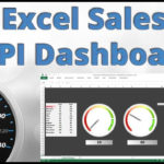 Creating Excel Dashboard   Excel Sales Kpi Dashboard   Youtube Intended For Excel Kpi Gauge Template