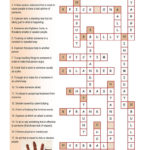 Crossword On Bullying Key Worksheet  Free Esl Printable Worksheets Also Cyber Bullying Worksheets Activities