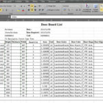Cutting List   Kd Max 3D Kitchen Design Software South Africa Pertaining To Cabinet Cut List Spreadsheet