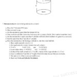 Cylinder Volume Lesson Plan  Pdf Regarding Volume Of A Cylinder Worksheet Pdf