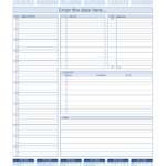 Daily Project Organizer Templates Free | Daily Planner For 2010 ... Or Project Management Timeline Templates