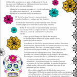 Day Of The Dead Facts In English And Spanish  Multicultural Kid Blogs As Well As Dia De Los Muertos Worksheet