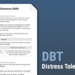 Dbt Distress Tolerance Skills Worksheet  Therapist Aid For Dbt Skills Worksheets