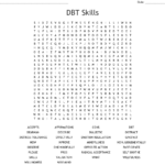 Dbt Skills Word Search  Wordmint Within Dear Man Dbt Worksheet