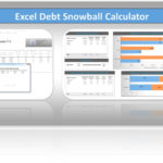 Debt Snowball Calculator   Debt Reduction Services   Debt Free To ... With Debt Consolidation Excel Spreadsheet