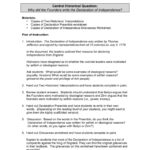 Declaration Of Independence  Home  Stanford History  Pages 1 Also Declaration Of Independence Worksheet Answer Key