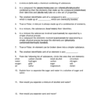 Deerfield High School  Homepage Regarding Chemistry Worksheet Matter 1
