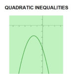 Defining Quadratic Inequalities And Graphing Their Intervals Within Quadratic Inequalities Worksheet