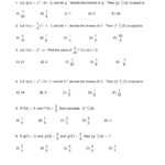 Derivatives Of Inverse Functions Gift 2004 For Worksheet 7 4 Inverse Functions Answers