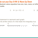 Detore Grace  Algebra 1 Pertaining To Compound Inequalities Word Problems Worksheet With Answers