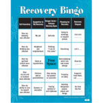 Developing Supportrecognizing Danger Zonesrecovery Skillsbingo Game Intended For Life Skills Worksheets For Recovering Addicts