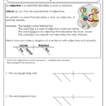 Diagramming Sentences With Adjectives And Adverbs For Diagramming Sentences Worksheets With Answers
