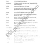 Dictionary Of Cooking Terms  Esl Worksheetproctor2 For Cooking Terms Worksheet
