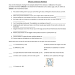 Diffusionandosmosis Or Science 8 Diffusion And Osmosis Worksheet Answers