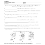 Diffusionosmosisworksheet 4 For Osmosis Worksheet Answers