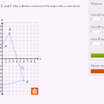 Dilating Shapes Shrinking Video  Khan Academy Throughout Dilation And Scale Factor Worksheet Answers