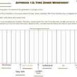 Discover Time Zones · Universe In The Classroom Also Time Zone Worksheet