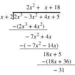 Dividing Polynomials · Precalculus With Dividing Polynomials Worksheet