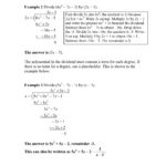Dividingpolynomialsworksheet Along With Dividing Polynomials Worksheet