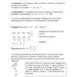 Dividingpolynomialsworksheet Within Dividing Polynomials Worksheet