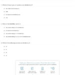 Divisibility Rules For 2 Quiz  Worksheet For Kids  Study For Divisibility Rules Worksheet