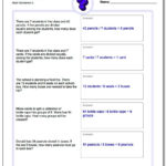 Division Word Problems Or Dividing Whole Numbers By Fractions Word Problems Worksheets