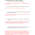 Dna Replication Worksheet – Watch The Animations And Answer Along With Dna Worksheet Answer Key