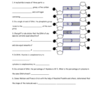 Dna Structure And Replication Review For Dna Review Worksheet