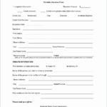 Donation Form Template Peaceful 6 Free Donation Form Templates Excel ... Pertaining To Donation Spreadsheet Template