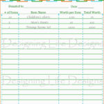 Donation Spreadsheet Template Excel Work Schedule Calendar Template ... Within Donation Spreadsheet Template