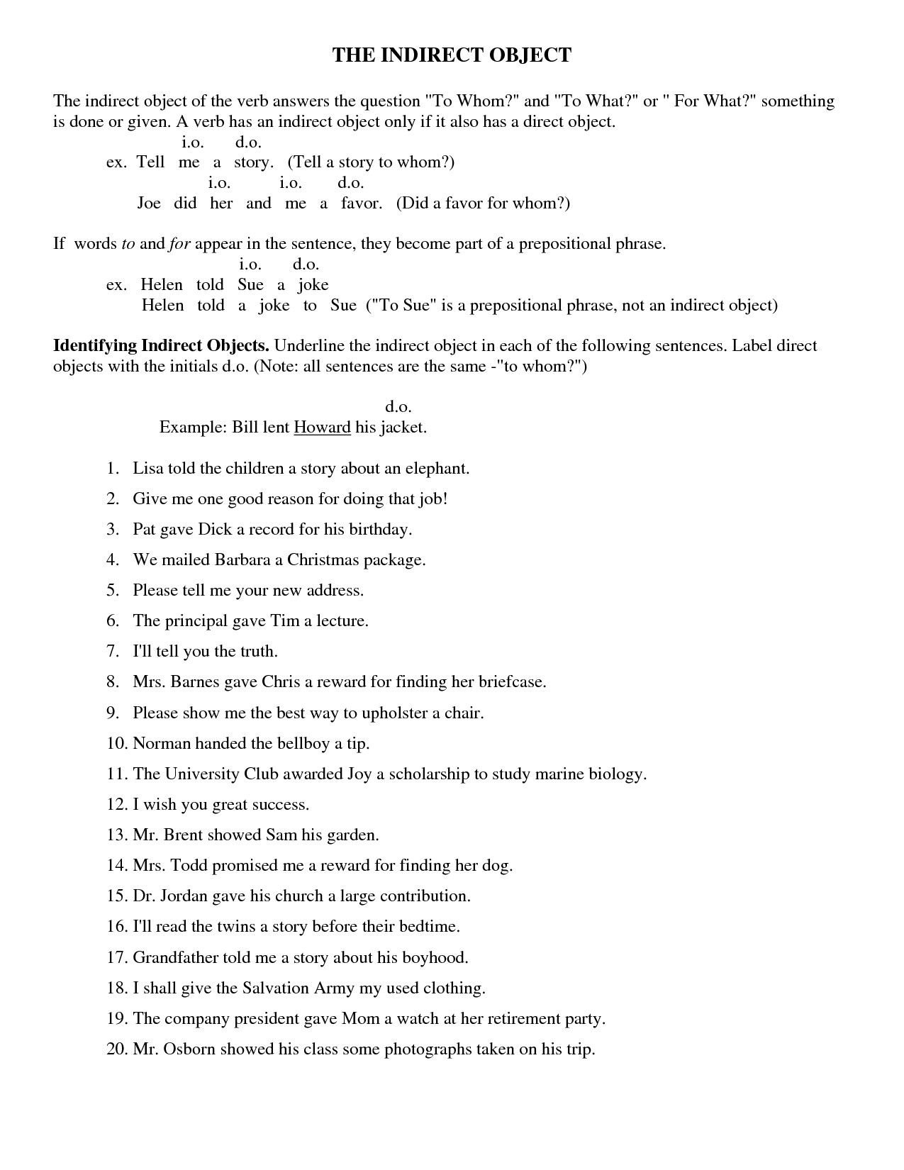 Double Object Pronouns Spanish Worksheet  Briefencounters Together With Direct Object Pronouns Spanish Worksheet With Answers
