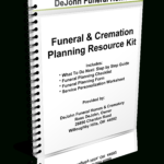 Download Your Resource Kit  Dejohn Funeral Homes  Crematory For Funeral Pre Planning Worksheet