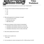 Downloadportion Size Me Video Worksheet With Regard To Learning Zonexpress Worksheet Answers