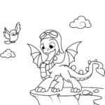 Dragon Coloring Pages  Free Coloring Pages In Realism And Fantasy Worksheets For Kindergarten