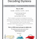Dyslexia Simulation Worksheet Lovely Dyslexia Simulation Worksheet Within Dyslexia Simulation Worksheet