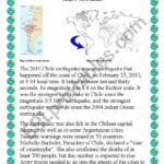 Earthquake In Chile 2010  Esl Worksheetcitylearningcentre With Regard To Earthquake Worksheets Pdf
