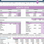 Easy Budget And Financial Planning Spreadsheet For Busy Families ... Along With Financial Planning Excel Sheet