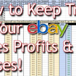 Ebay Sales Spreadsheet Tutorial & Download   Keep Track Of Ebay ... Pertaining To Ebay And Amazon Sales Tracking Spreadsheet