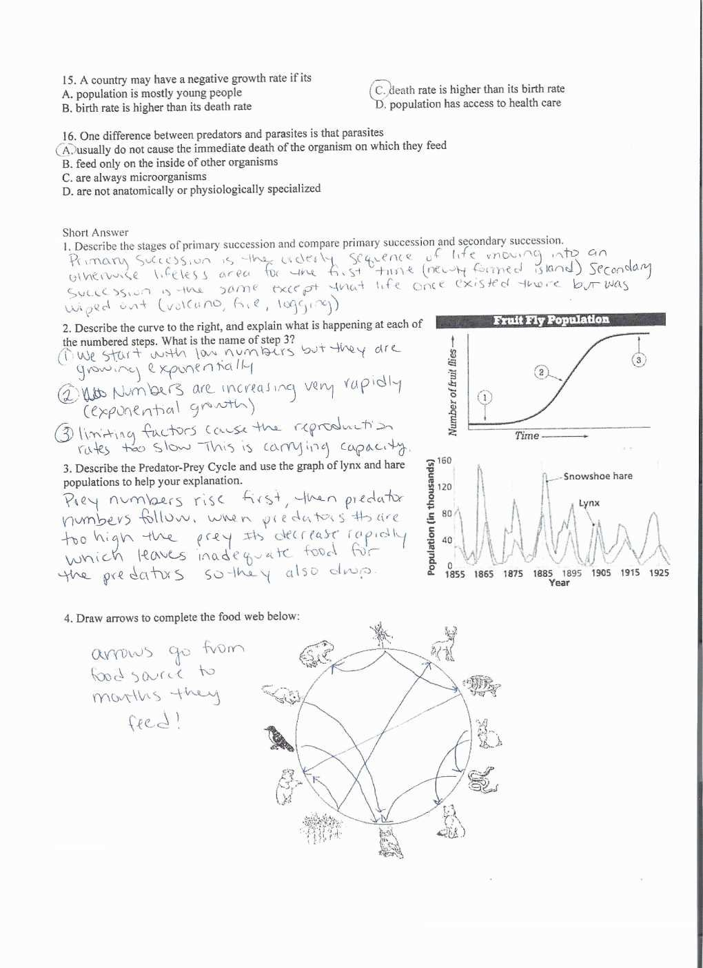Ecological Relationships Worksheet Answers And Ecological Relationships Worksheet Answers