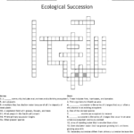 Ecological Succession Crossword  Wordmint Regarding Ecological Succession Worksheet Answer Key